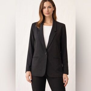 Susan Graver Classic Black Blazer